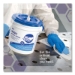 WetTask Customizable Wet Wiping System Bucket, White/Blue, 4
