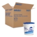 WetTask Customizable Wet Wiping System Bucket, White/Blue, 4