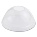 PLA Clear Cold Cup Lids, Dome Lid, Fits 9 oz to 24 oz Cold C