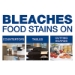 Cleaner with Bleach, Liquid, (3) 1 gal Bottle, (1) Empty Bot