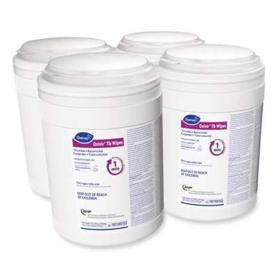 Oxivir TB Disinfectant Wipes, 6 x 6.9, Characteristic Scent,