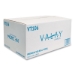 10 Inch Tad Roll Towels, 1-Ply, 10" X 550 Ft, White, 6 Rolls