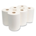 10 Inch TAD Roll Towels, 1-Ply, 10" x 500 ft, White, 6 Rolls