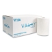 10 Inch Tad Roll Towels, 1-Ply, 10" X 550 Ft, White, 6 Rolls