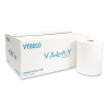 10 Inch TAD Roll Towels, 1-Ply, 10" x 700 ft, White, 6 Rolls