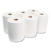 10 Inch TAD Roll Towels, 1-Ply, 10" x 700 ft, White, 6 Rolls