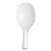 Plastic Cutlery, Mediumweight Soup Spoon, White, 1,000/Carto