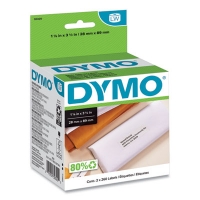 LabelWriter Address Labels, 1.12 x 3.5, White, 260 Labels/Ro