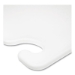 Cut-N-Carry Color Cutting Boards, Plastic, 20 x 15 x 0.5, Wh