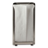 Tabletop Napkin Dispenser, Tall Fold, 3.75 x 4 x 7.5, Chrome