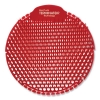 Slant7 with Terminator Urinal Screen, Forest Scent, Red, 5/B