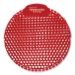 Slant7 with Terminator Urinal Screen, Forest Scent, Red, 5/B