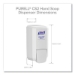Cs2 Hand Sanitizer Dispenser, 1,000 Ml, 5.14 X 3.83 X 10, Wh