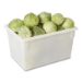 Food/Tote Boxes, 21.5 gal, 26 x 18 x 15, White, Plastic