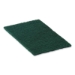 90-96 Medium Duty Hand Cleaning Pad, 6" x 9", Green, 60/Cart