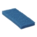 Octopus 102 Medium Duty Cleaning Pad, 5" x 9", Blue, 20/Cart