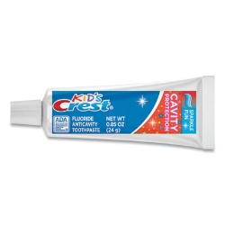 Kids Sparkle Toothpaste, Bubblegum Flavor, 0.85 oz Tube, 72