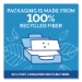 Natural Fabric Softener Sheets, Unscented, 80 Sheets/box, 4/