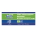 Sweeper Mop, 10 X 4.8 White Cloth Head, 46" Green/silver Alu