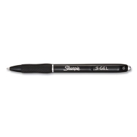 S-Gel High-Performance Gel Pen, Retractable, Bold 1 Mm, Blac