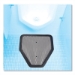 Deo-Gard Disposable Urinal Mat, Shield-Shaped, Fresh Mountai