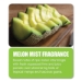 Diamond 3d Urinal Screen, Melon Mist Scent, Clear, 10/pack,
