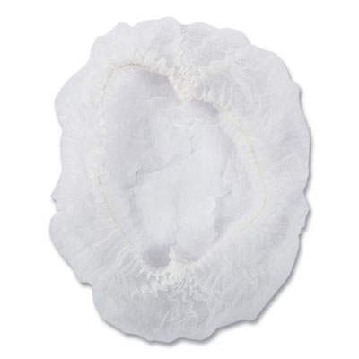 Latex-Free Operating Room Cap, Pleated, Spun-Bonded Polyprop