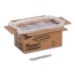 Heavyweight Polystyrene Cutlery, Knife, Plastic, Clear, 1,00