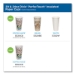 Perfectouch Paper Hot Cups, 20 Oz, Coffee Haze Design, 25/sl