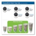 Perfectouch Paper Hot Cups, 16 Oz, Coffee Haze Design, 50/sl