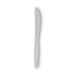 Plastic Cutlery, Heavy Mediumweight Knife, White, 1,000/Cart