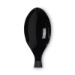 Plastic Cutlery, Heavy Mediumweight Spoon, Black, 1,000/Cart