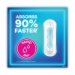 Ultra Thin Pads, Size 2, Super Long, Super Absorbency, 40/Pa