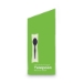 Grab N Go Wrapped Cutlery, Spoon, Plastic, Black, 90/Box, 6