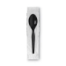 Grab N Go Wrapped Cutlery, Spoon, Plastic, Black, 90/Box, 6