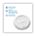 Sip-Through Dome Hot Drink Lids, Fits 10 oz Dixie Hot Cups,
