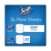 1000 Bathroom Tissue, Septic Safe, 1-Ply, White, 1,000 Sheet