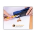 Dynamo Stapler, 20-Sheet Capacity, Blue