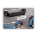 Rhino Permanent Poly Industrial Label Tape, 0.5" X 18 Ft, Wh