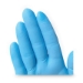 G10 Comfort Plus Blue Nitrile Gloves, Powder-Free, Large, 4