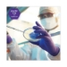 PURPLE NITRILE Exam Gloves, Powder-Free, Large, 6 mil Thick,
