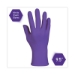 PURPLE NITRILE Exam Gloves, Powder-Free, Medium, 6 mil Thick
