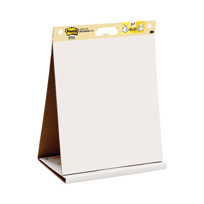 Pad Plus Self-Stick Tabletop Easel Pad with Dry Erase Board,