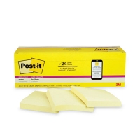 Pads in Canary Yellow, Cabinet Pack, 3" x 3", 90 Sheets/Pad,