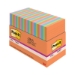 Pads in Energy Boost Collection Colors, Note Ruled, 4" x 6",
