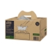 Industrial Cleaning Cloths, 1-Ply, 16.34 x 14, Gray, 210 Wip