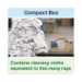 Industrial Cleaning Cloths, 1-Ply, 16.34 x 14, Gray, 210 Wip