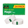 Magic Tape Value Pack, 1" Core, 0.75" X 83.33 Ft, Clear, 24/