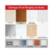 Poster Strip Pairs, Holds Up to 1 lb, 1.63" x 2.75", White,