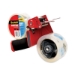 Packaging Tape Dispenser With Two Rolls Of Tape, 3" Core, Fo
